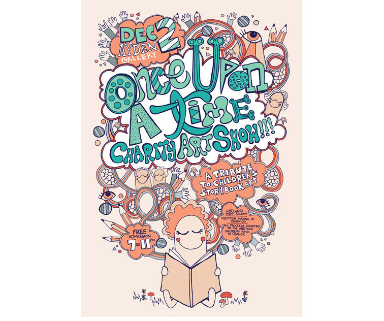 Once Upon a Time at Ayden Gallery Poster